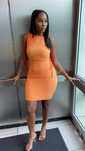 Load image into Gallery viewer, The “Baddie” Dress (orange)
