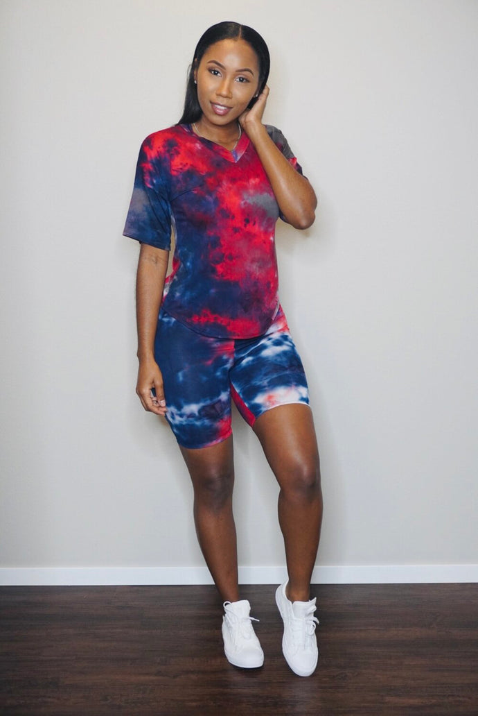 “Summer” tie dye set