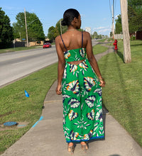 Load image into Gallery viewer, &quot;Green Leaf&quot; Jumpsuit
