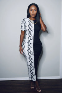 “Playing Both Sides” Dress