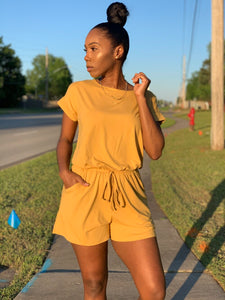 "Golden Touch" Romper