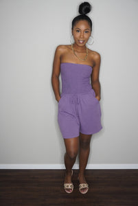 “Sasha” Romper (lilac)
