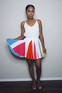 “Rainbow  Ruffles” Dress