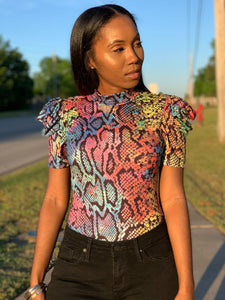 "Snake Skin" Top