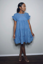 Load image into Gallery viewer, “Baby Doll” Denim Dress
