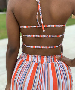 “Malaysia” Jumpsuit (Coral)