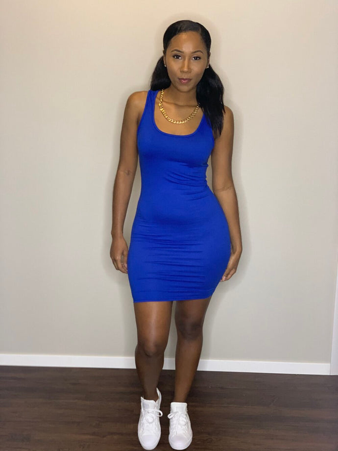 “Royal” Midi Dress