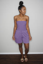 Load image into Gallery viewer, “Sasha” Romper (lilac)
