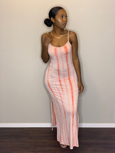 “Brielle” Maxi Dress (orange)