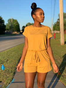 "Golden Touch" Romper