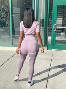 “Workout Pretty” Set (light mauve)