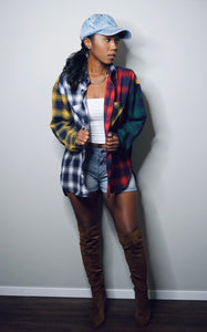 “Fave Fall Flannel” Shirt/Dress