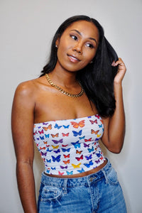 "Give me butterflies" top
