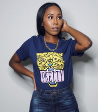 Load image into Gallery viewer, “Too Pretty” Shirt (Navy)

