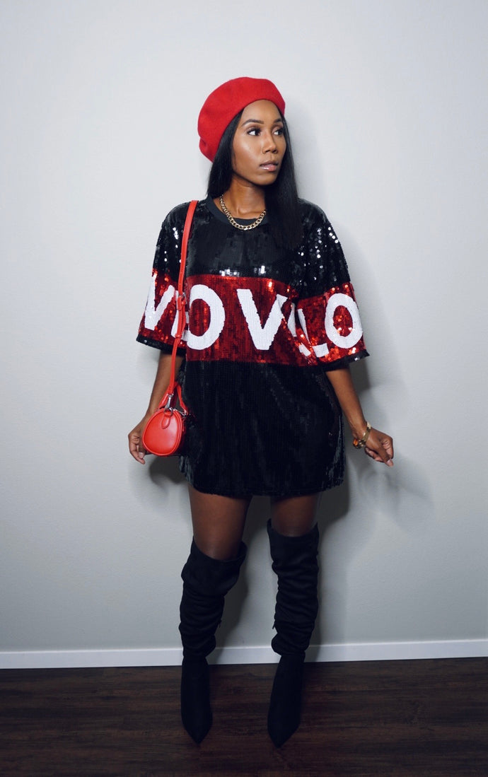 “Love Love” Sequin Dress