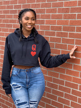 Load image into Gallery viewer, Queen of hearts (black)
