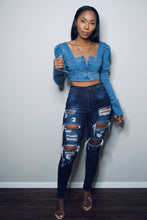 Load image into Gallery viewer, “Fine Denim” Top
