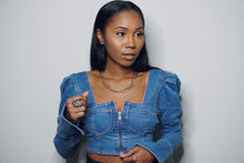 Load image into Gallery viewer, “Fine Denim” Top
