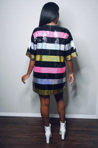"Show Stopper" Sequin Dress